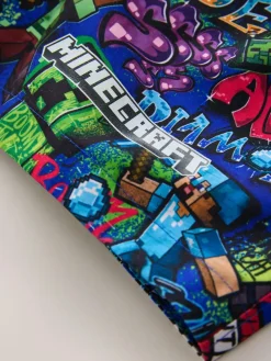 Outlet Next Navy Minecraft Swim Shorts (3-16yrs)