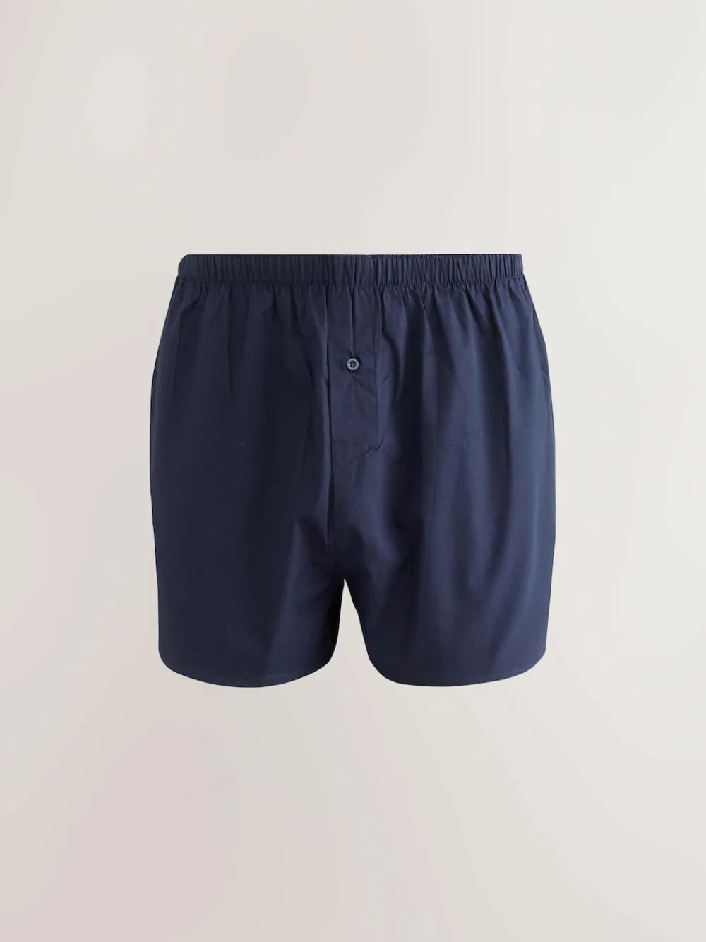 Next Navy Mixed Pattern 8 pack Woven Pure Boxers