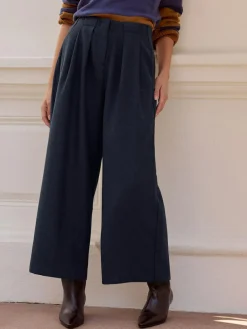 Next N. Premium Herringbone Culottes With Wool^Women Pants