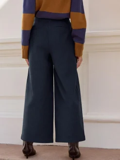 Next N. Premium Herringbone Culottes With Wool^Women Pants