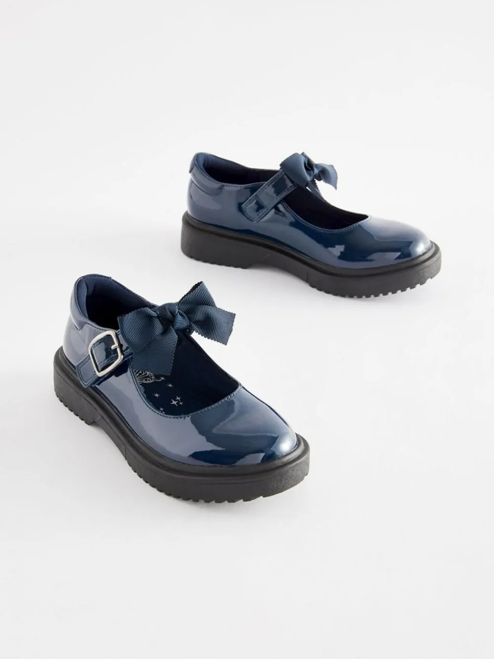 Next Standard Fit (F) Bow Chunky Mary Jane School Shoes^ Shoes