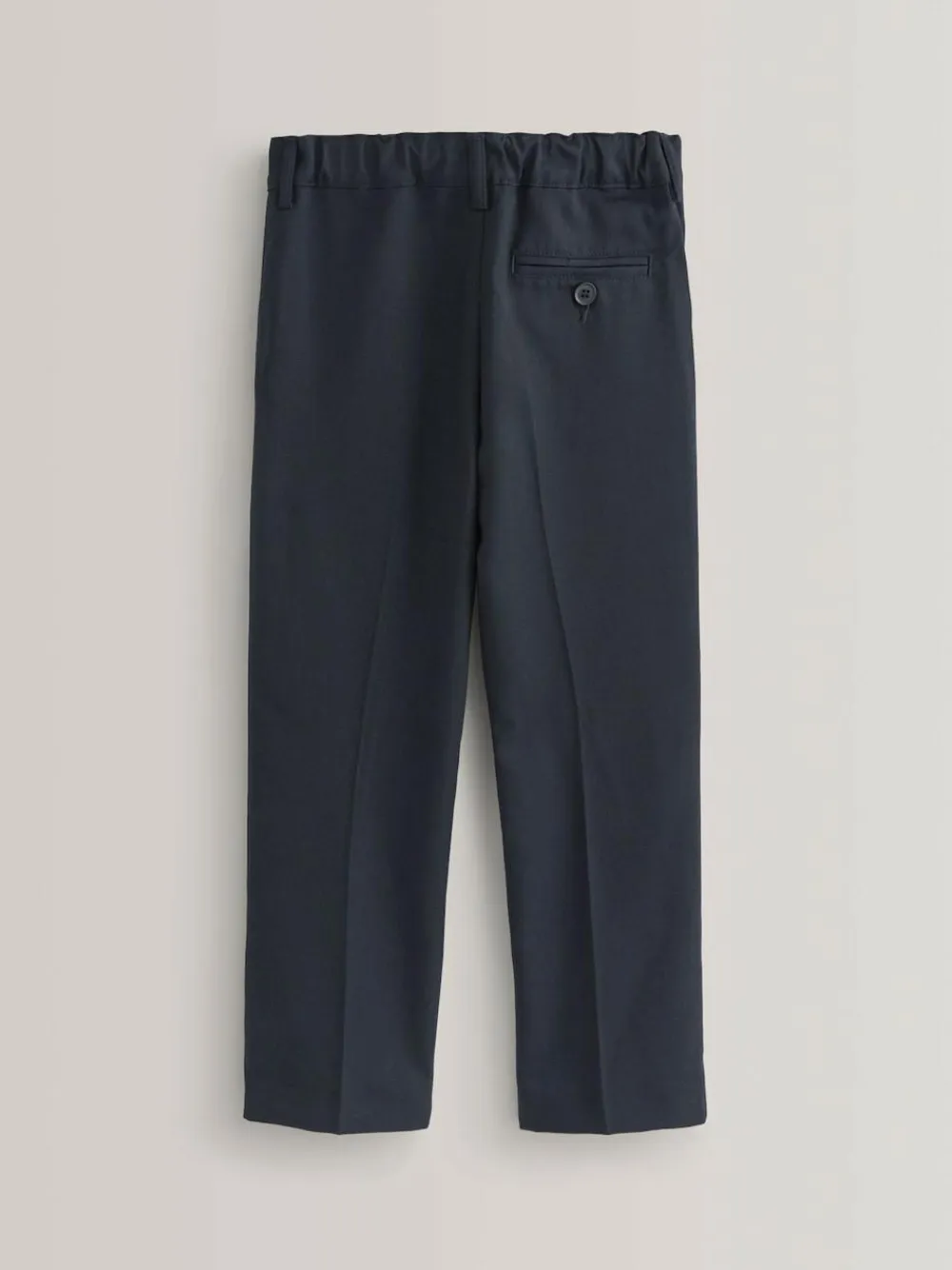 Outlet Next Plus Waist School Pleat Front Trousers (3-17yrs) Navy