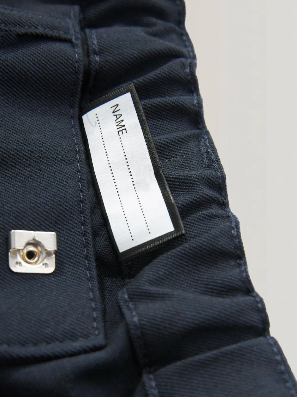 Outlet Next Plus Waist School Pleat Front Trousers (3-17yrs) Navy