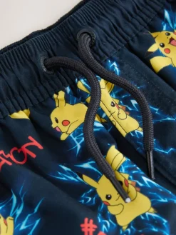 Next Navy Pokemon Swim Shorts (3-16yrs)^BOY Swimwear
