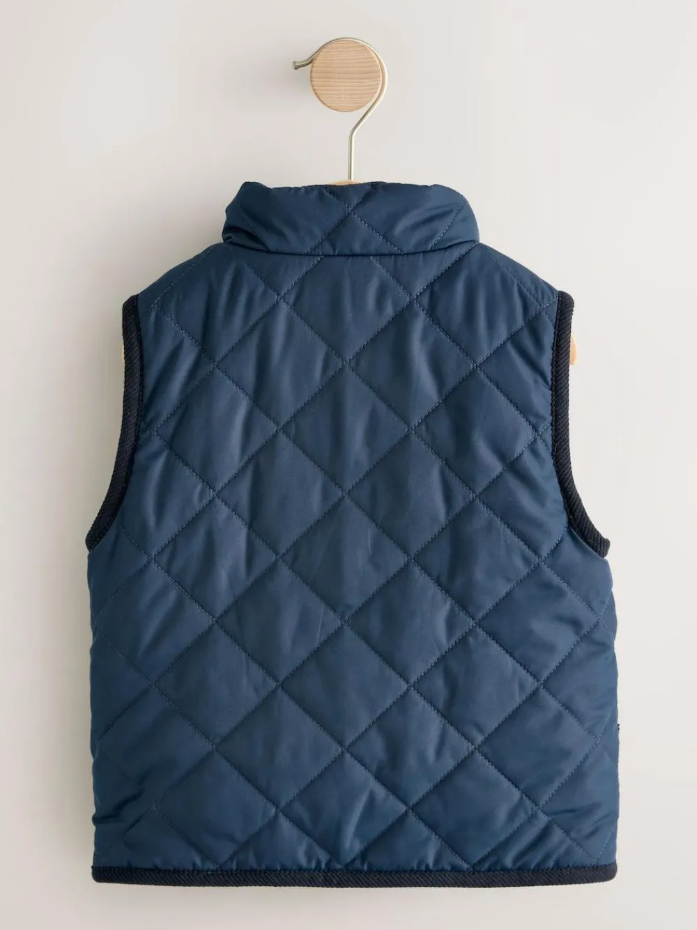 Next Navy Quilted Gilet (3mths-7yrs)^BOY Coats, Jackets & Pramsuits|Coats, Jackets & Pramsuits