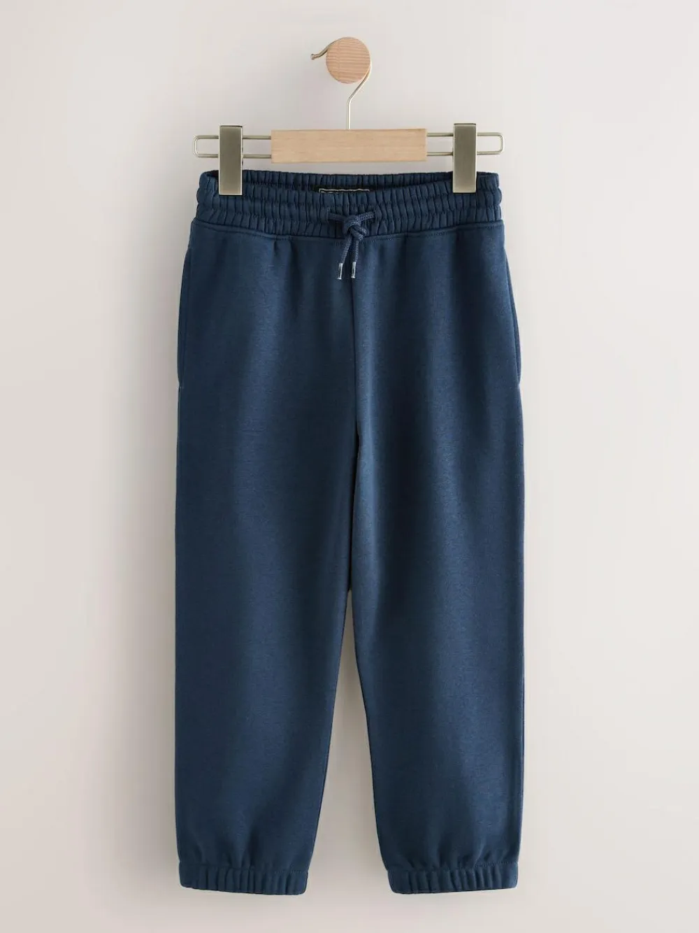 New Next Regular Fit Basic Joggers 5 Pack (3-16yrs) Navy