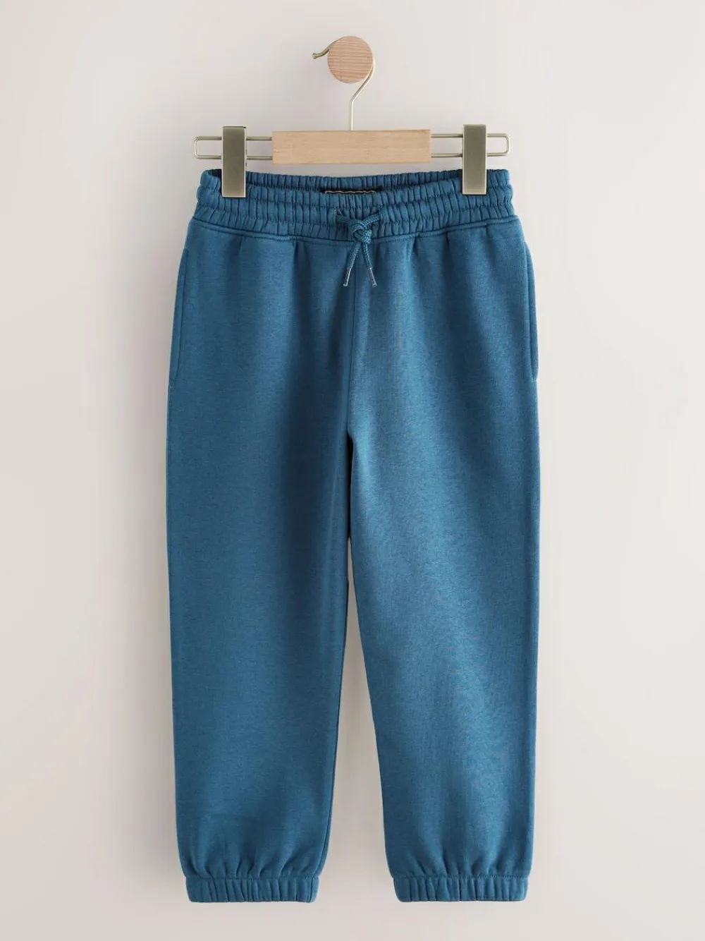 New Next Regular Fit Basic Joggers 5 Pack (3-16yrs) Navy