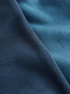 New Next Regular Fit Basic Joggers 5 Pack (3-16yrs) Navy