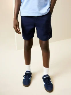 New Next Navy Regular Fit Shorts (3-16yrs)