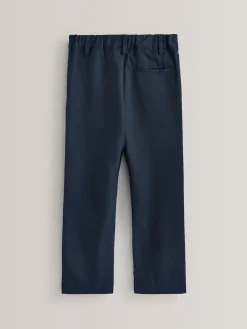 Next Regular Leg Pull On Waist School Trousers 5 Pack (3-17yrs)^BOY Tznius Pants