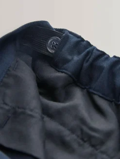 Online Next Regular Leg School Trousers 2 Pack (3-17yrs) Navy