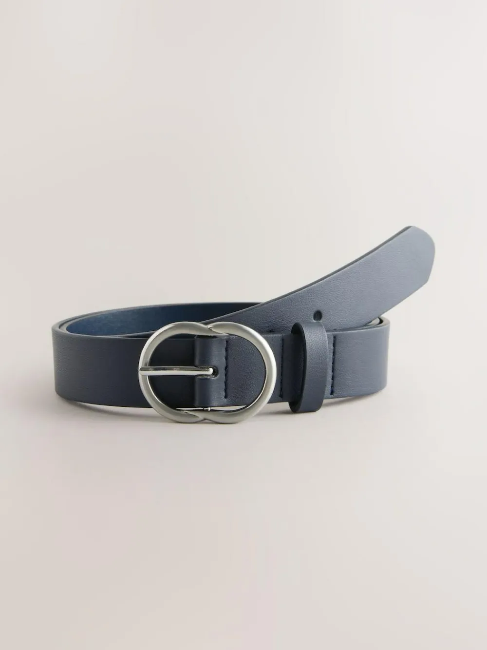 Best Next Navy Regular PU Belt