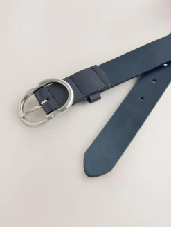 Best Next Navy Regular PU Belt