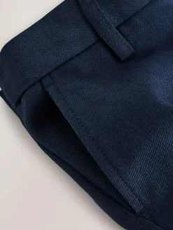 Next School Pull On Waist Straight Trousers (3-17yrs)^BOY Pants & Chinos|Tznius Pants