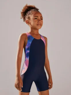 Next Navy Short Performance Swimsuit (3-16yrs)^ Swimwear