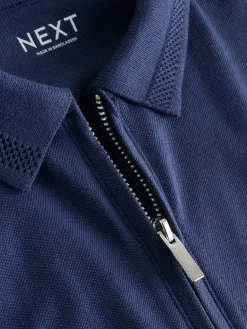 New Next Short Sleeve Polo Shirt and Shorts Set (3-16yrs) Navy