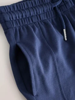 New Next Short Sleeve Polo Shirt and Shorts Set (3-16yrs) Navy