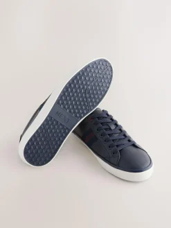 Next Side Stripe Smart Casual Trainers^ Sneakers