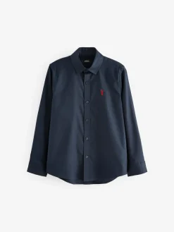 New Next Navy Single Oxford Shirt (3-16yrs)