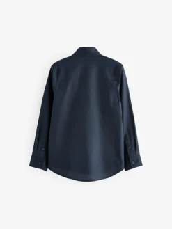 New Next Navy Single Oxford Shirt (3-16yrs)