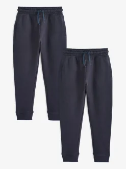 Hot Next Navy Slim Fit Joggers 2 Pack (3-16yrs)
