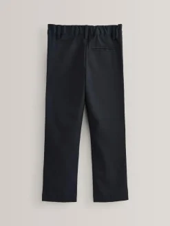 Online Next Slim Waist Straight Leg School Trousers (3-17yrs) Navy