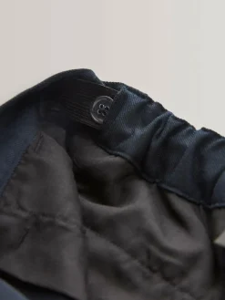 Online Next Slim Waist Straight Leg School Trousers (3-17yrs) Navy