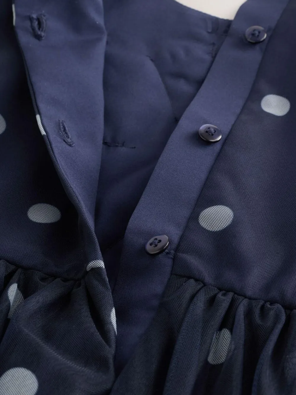 Next Flower Corsage Mesh Occasion Dress (3-16yrs)^ Occasionwear