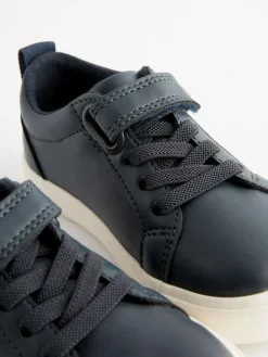 Next Standard Fit (F) Touch Fastening Elastic Lace Trainers^BOY Sneakers|Sneakers