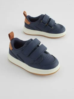 Next Standard Fit (F) Touch Fastening Leather First Walker Baby Shoes^ First Shoes