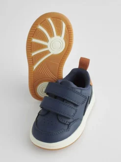 Next Standard Fit (F) Touch Fastening Leather First Walker Baby Shoes^ First Shoes