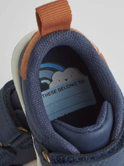 Next Standard Fit (F) Touch Fastening Leather First Walker Baby Shoes^ First Shoes