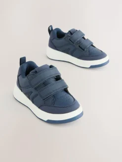 Next Standard Fit (F) Touch Fastening Two Strap Trainers^ First Shoes