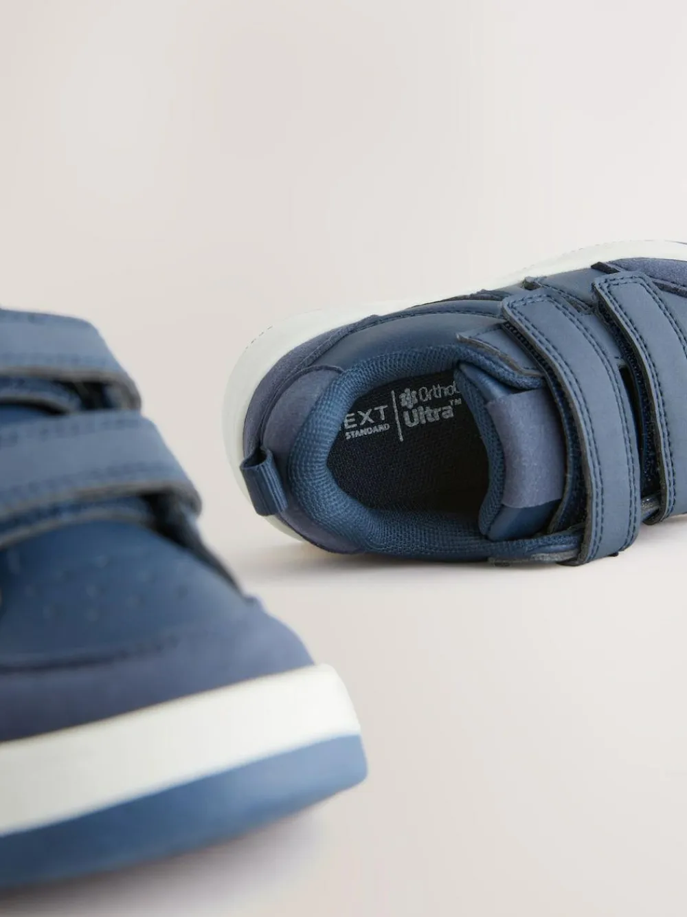 Next Standard Fit (F) Touch Fastening Two Strap Trainers^ First Shoes