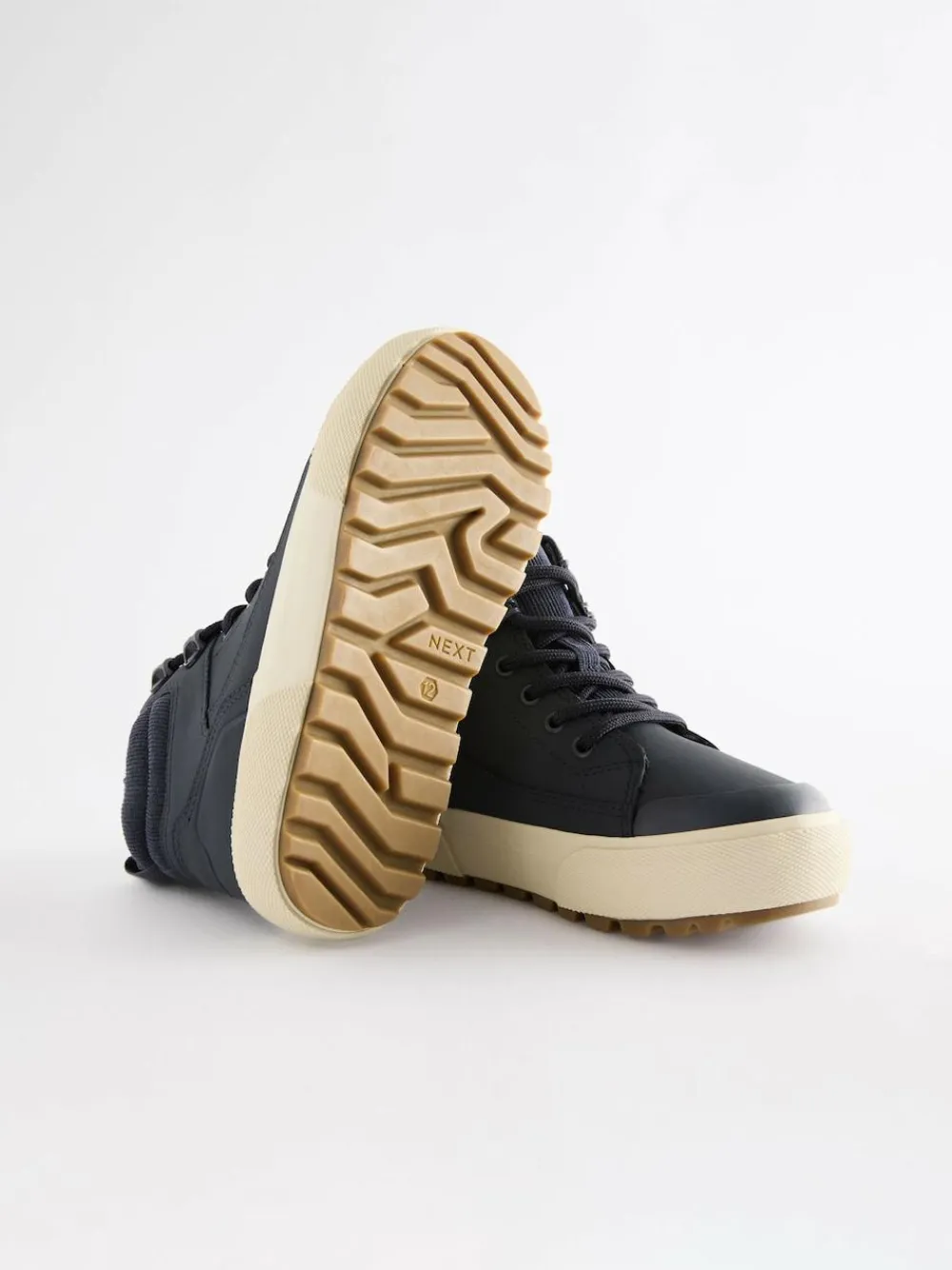 Next Standard Fit (F) Warm Lined High Top Boots^BOY Boots|Boots
