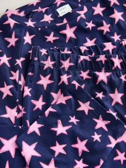 Next Long Sleeve Pyjamas Navy Stars