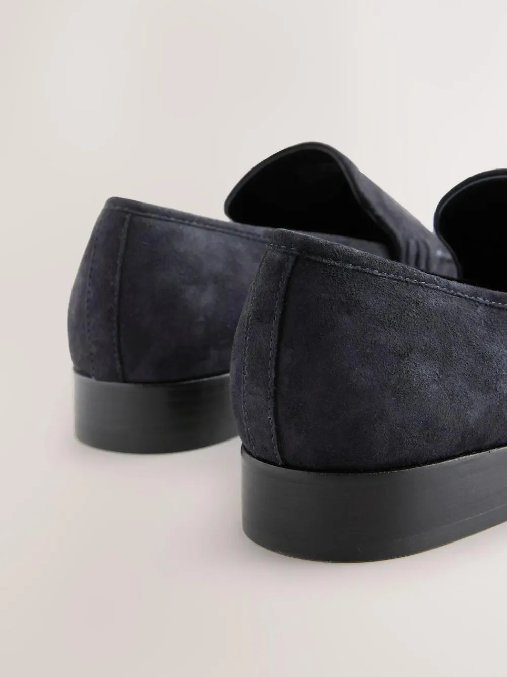 Next Suede Round Toe Clean Loafers^Women Flats