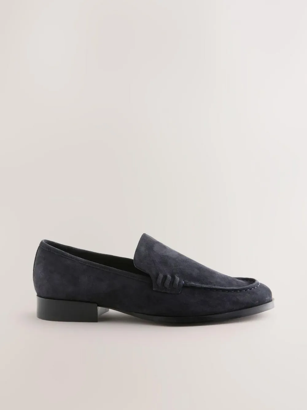 Next Suede Round Toe Clean Loafers^Women Flats