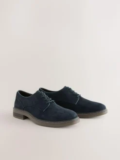 Best Next Suedette Derby Shoes Navy