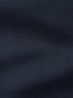 Next Navy Tailored Fit Wool Blend Motionflex Tuxedo Suit Jacket