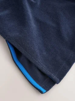 Clearance Next Towelling Poncho (3-16yrs) Navy