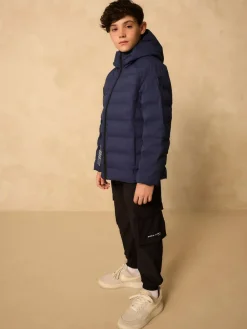 Next Waterproof Midweight Hooded Jacket (3-17yrs)^BOY Coats & Jackets|Snowsuits & Coats