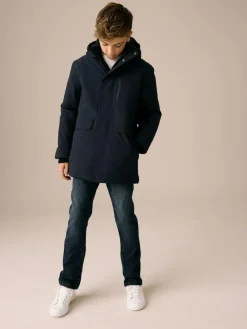 Next Waterproof Parka Coat (3-17yrs) Navy
