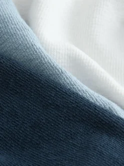 Best Next Navy/Blue/Stone Short Sleeve Henley Neck T-Shirts 3 Pack (3mths-7yrs)