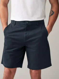 Next Loose Fit Stretch Chino Shorts 2 Pack^ Shorts