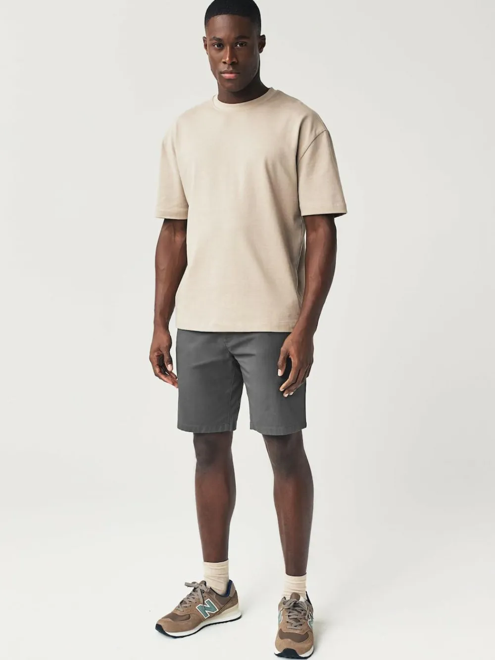 Next Slim Fit Stretch Chino Shorts 2 Pack^ Shorts