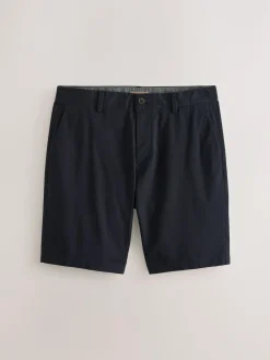 Discount Next Straight Fit Stretch Chino Shorts 2 Pack Navy/Charcoal