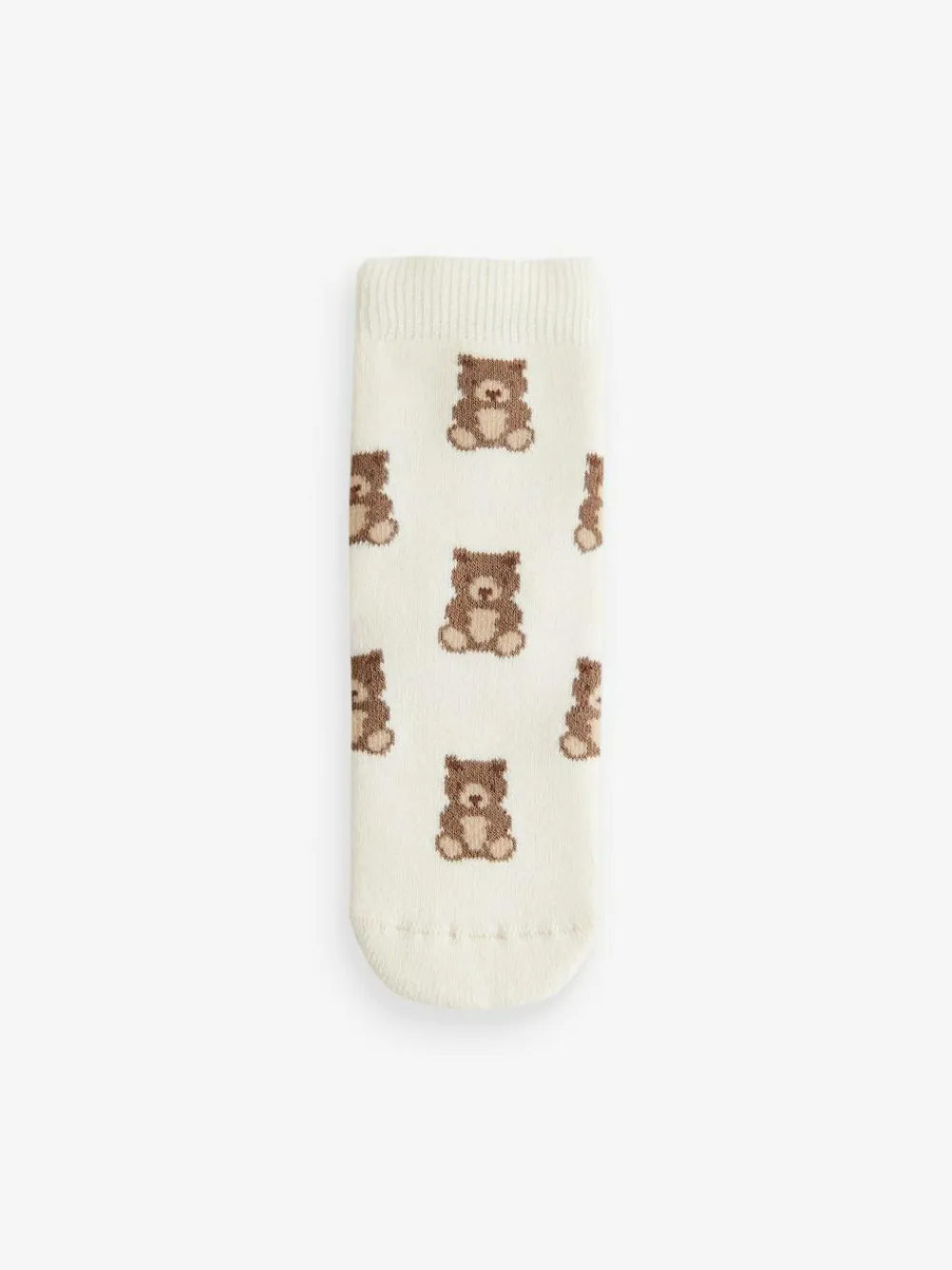 Next Navy/Ecru Bear Cosy Terry Cotton Rich Socks 5 Pack^BOY Socks & Tights|Socks & Tights