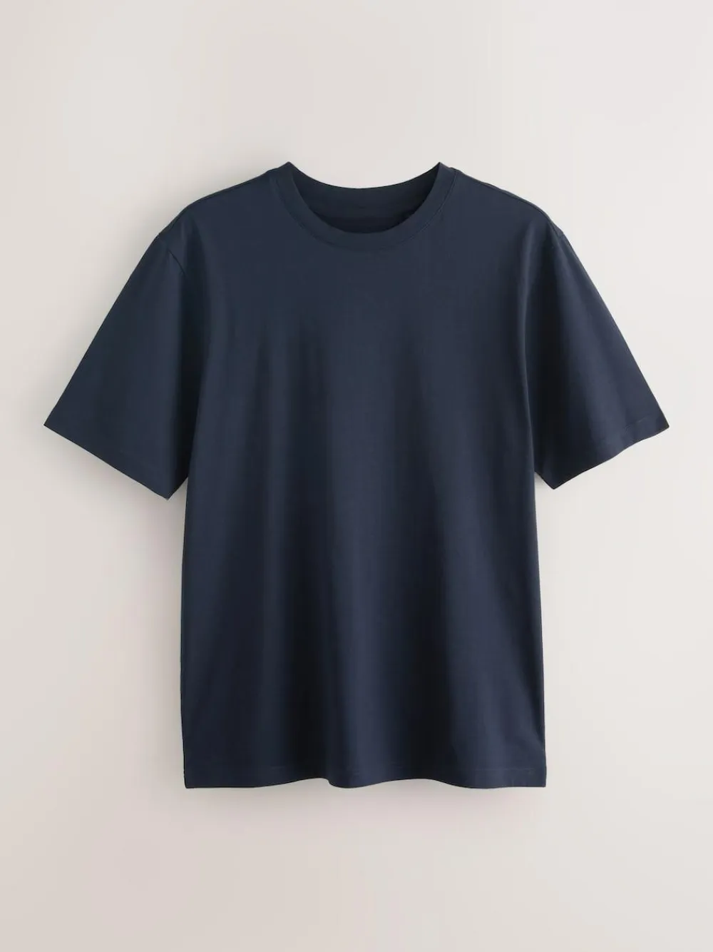 Clearance Next Navy/Green/Burgundy Red/Yellow/Slate/Blue Regular Fit Essential Cotton T-Shirts 6 Pack