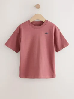 Next Short Sleeve Logo Chest Graphic T-Shirts 4 Pack (3-16yrs)^BOY Tops|T-Shirts